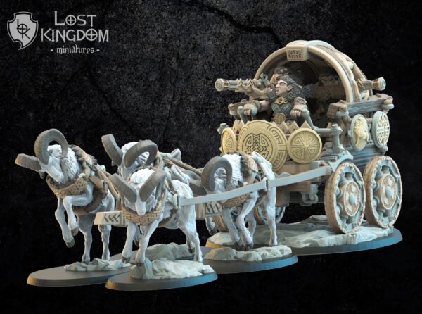4a442a3b283d947e35857762b821ea88.jpg Tanngrisnir Wagon - Dwarven Holds - Minifaktura