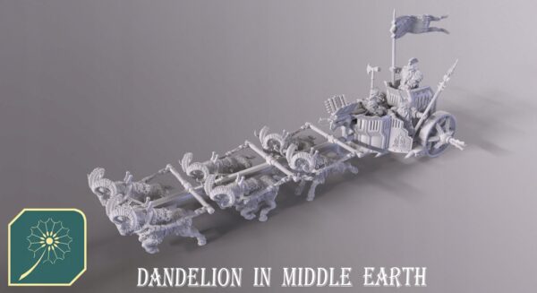 Dwarfs Ram Chariot - DIME - Minifaktura