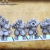 Ogre Cannoneers x4 - Magori Miniatures - Druk 3D