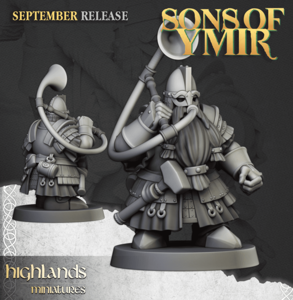 Dwarf Kingsguard Command - 3 Pozy