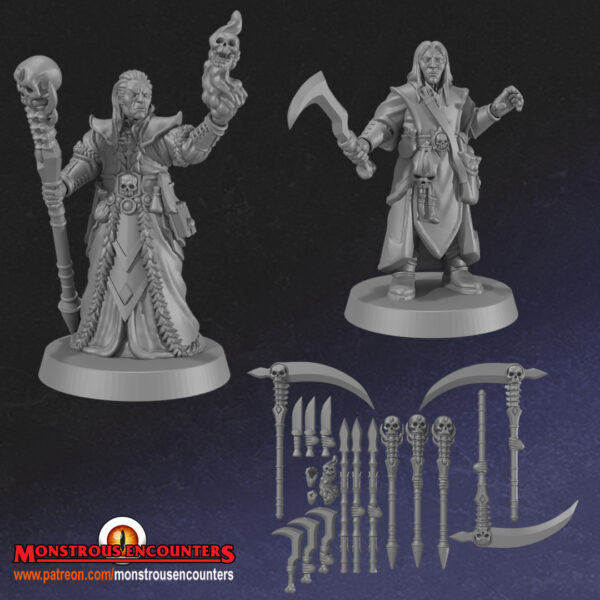 Necromancer & Apprentice Frostgrave - Monstrous Encounters