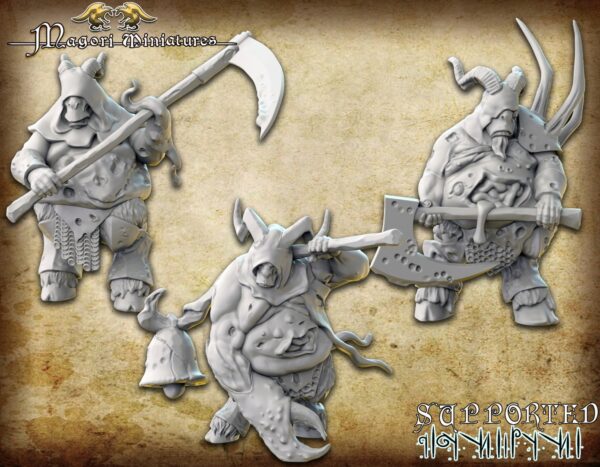 Blight Champion x3 - Magori Miniatures