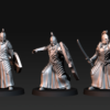 Bloody elves with sword and shield - 6 Póz