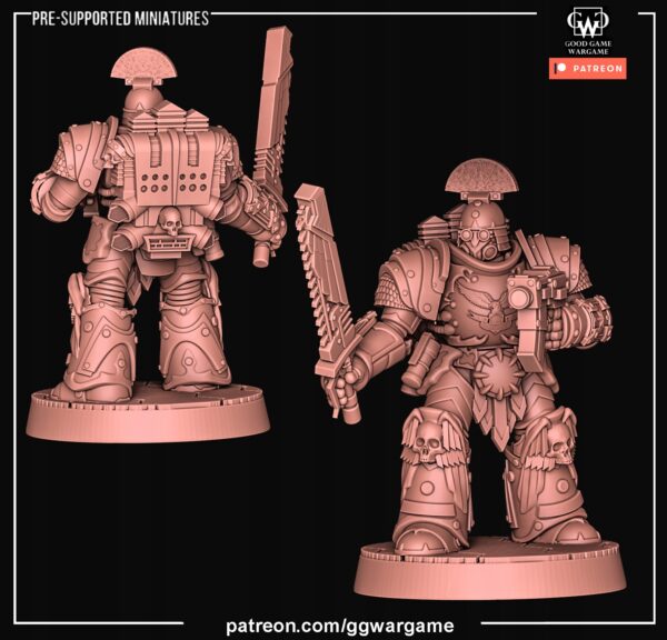 Blitz Guard of Terra Team3 x 10 - Minifaktura GGW