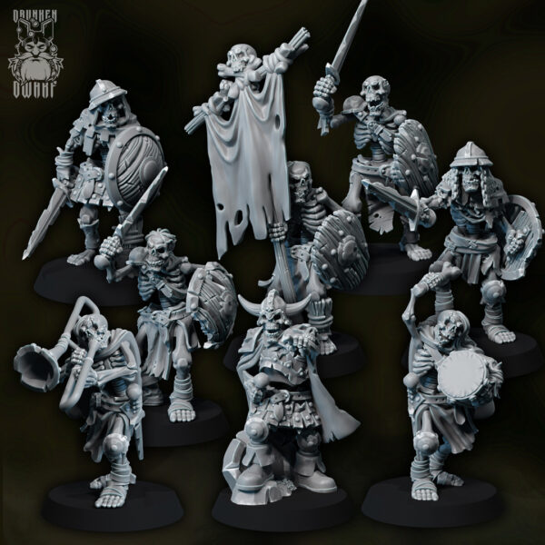 Skeleton Warriors - x8
