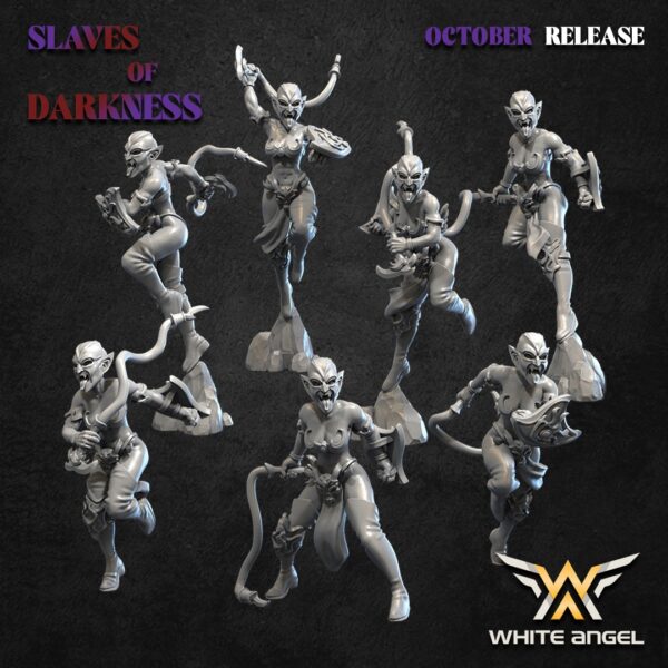 4cde8413302ff7514877122ea7a37d2d.jpg Blood Drinkers x10 - White Angel Miniatures - Minifaktura