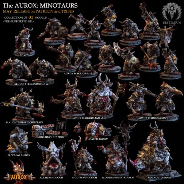 Aurox Warriors - Two handed axe