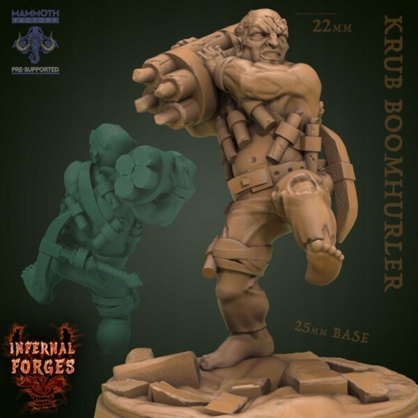 Krub Boomhurler - Mammoth Factory - Druk 3D