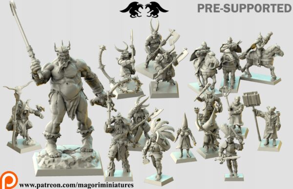 Shaman - Magori Miniatures - Druk 3D