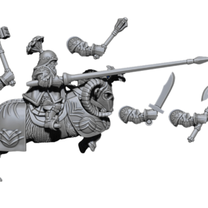 Breton Dwarfs - Mounted Commander