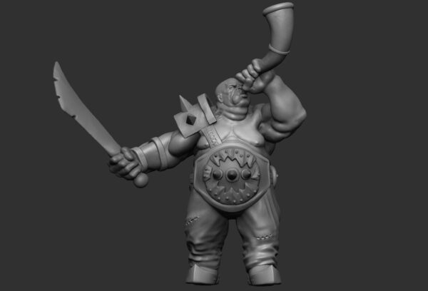 Steelgut Runeholder & Hornblower - Druk 3D