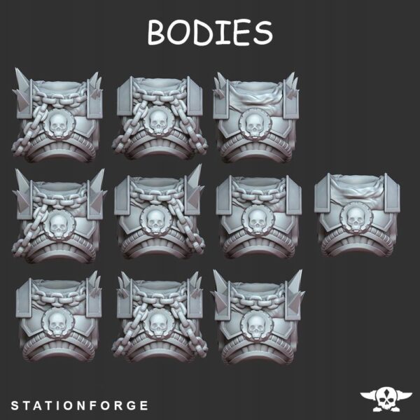 Scavenger Bikers x3 - Station Forge - Druk 3D