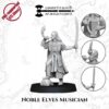Noble Elves Musician - UM - Minifaktura - Druk 3D