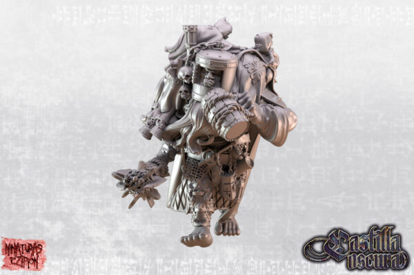 Aldabón- Ogre - 60mm - Minifaktura - Druk 3D