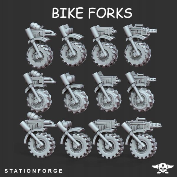 Scavenger Bikers x3 - Station Forge - Druk 3D