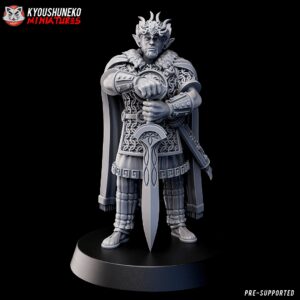 4e33e3595ec615e90bfe1375ae6ea622.jpg Gaelic Wood Elf King - Kyoushenko Miniatures