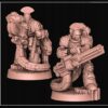 Blitz Guard of Terra Heavy Support 2 - Minifaktura