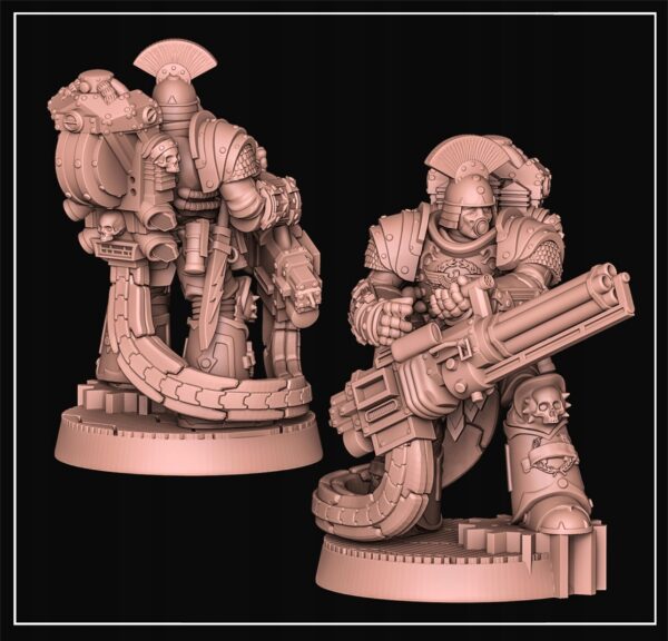 Blitz Guard of Terra Heavy Support 2 - Minifaktura