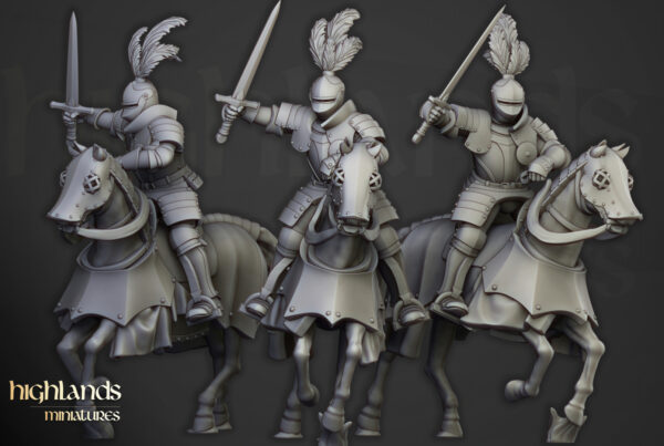 Sunland Knights - Mounted - Pojedyńcze Modele