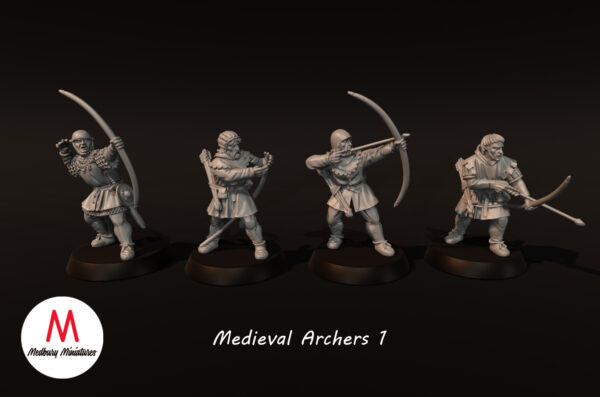 4eaa56982ad6955cf1f6fc46f66f8900.jpg Medieval Archers - 8 Póz
