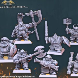 4efa02ed8a92262973317fe0ea0854e3.jpg Dwarven Treasure Hunters - Magori Miniatures