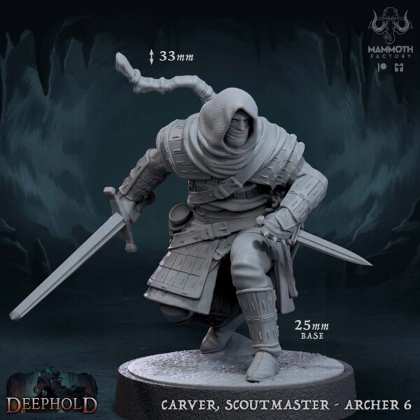 507d2a3f14990a98c3a27616895e7fbd.jpg Oathsworn Archer #6 - Mammoth Factory - Minifaktura