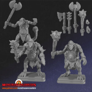 HQ Fomorians x3 - Monstrous Encounters