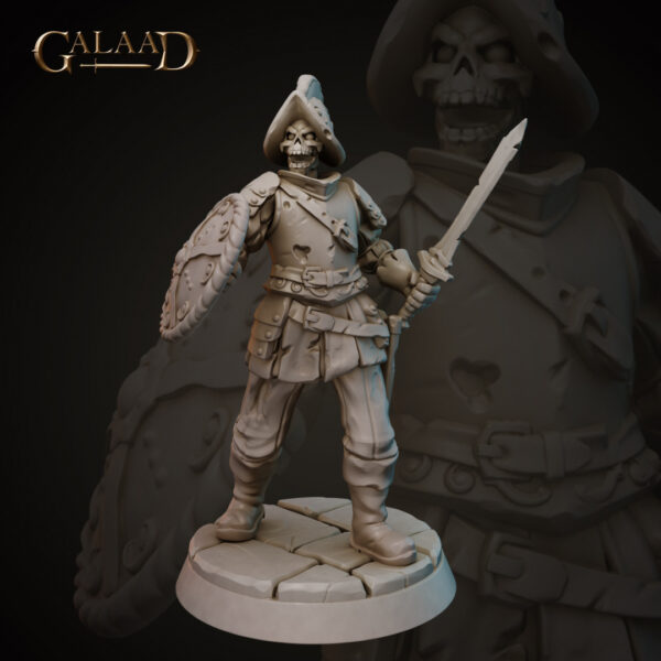 Cursed Skeleton Conquistador 1