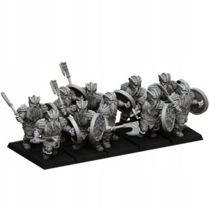 Dwarven Warriors - DL Miniatures - Druk 3D
