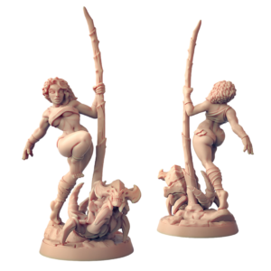 Lara the Dancer & Scourgy Pinup Dressed