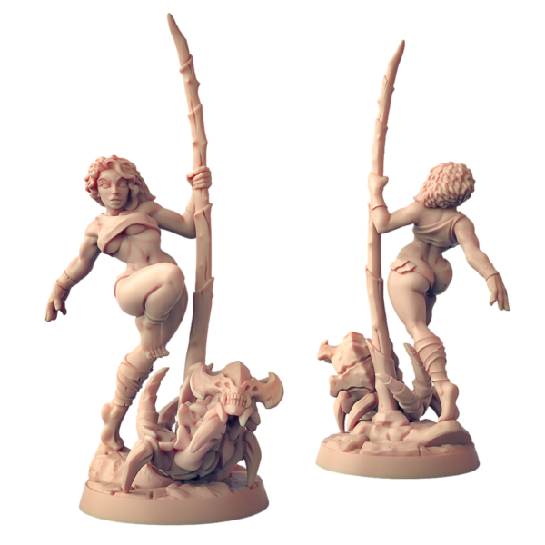 Lara the Dancer & Scourgy Pinup Dressed