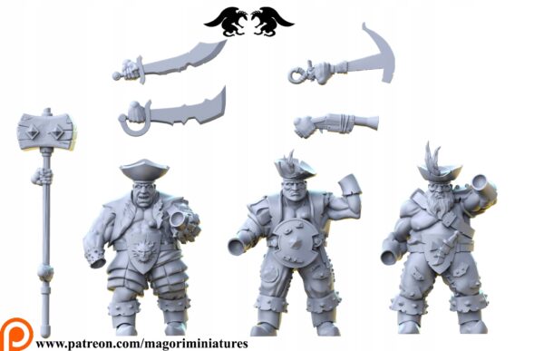 52659a78037c09b4b2f665fecf898173.jpg Ogre mercenaries- Magori Miniatures - Druk 3D