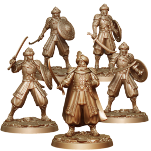 City Guards and a Captain of the Guard