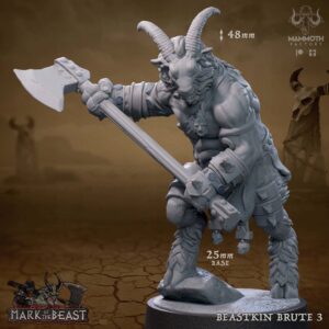 527389dbea19842ad860acdb3b95cad1.jpg Beastkin Brute #3 - Mammoth Factory - Druk 3D