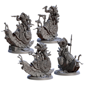 Giant Snails Riders - x1