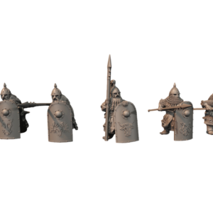 Dwarf Warriors with Spears - x5