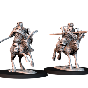 Silver Goat Dwarves Spearmen - Krasnoludy na Kozach - 6 Póz
