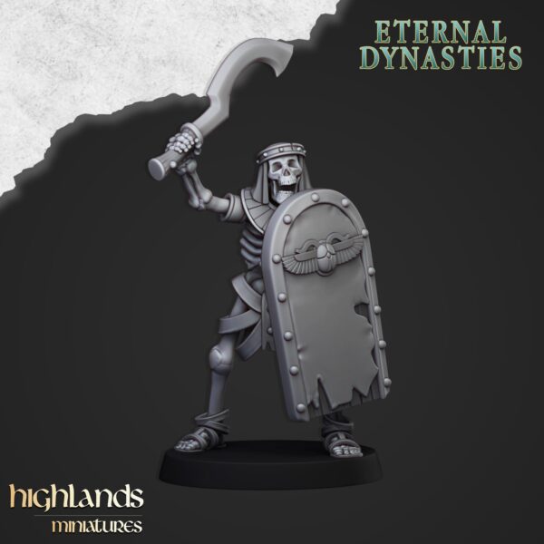 Ancient Skeletons with Spears CMD Member - x1