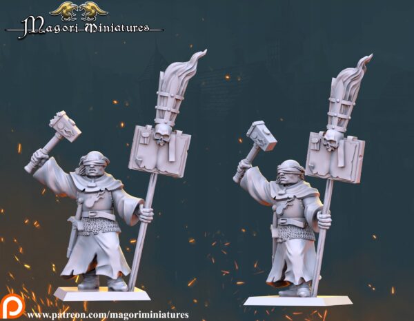 53a101be74fc9072ab71487b62fbba89.jpg Witch Hunter Team - Magori Miniatures - Druk 3D