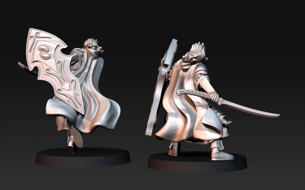 53a3e3eec713840b2b537152f878fed6.png Bloody Elven King Guard - Miecz/Włócznia - 6 Póz