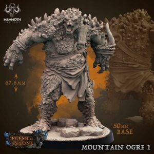 Mountain Ogre #1 - Mammoth Factory - Druk 3D