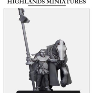 Squire Holding a Horse - x1