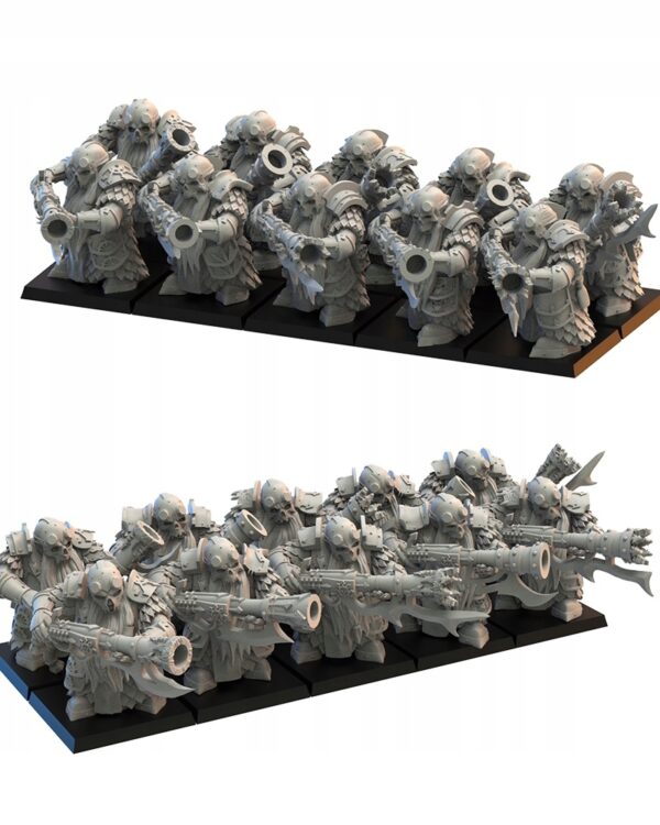 Infernal Dwarves - Batalion -Lost Kingdom -druk 3D