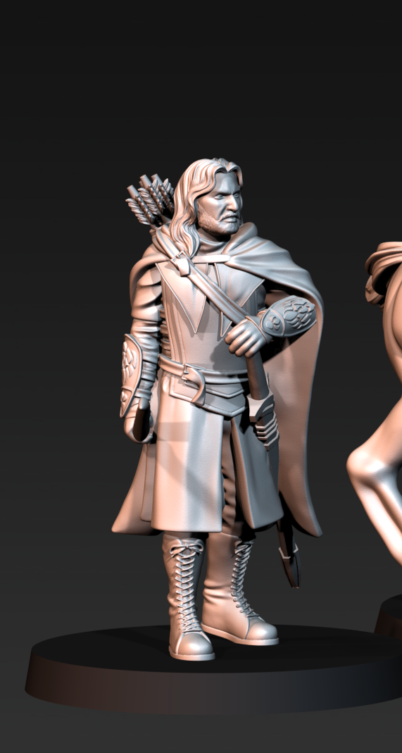 Captain of the Grey Castle Footed - Pieszo
