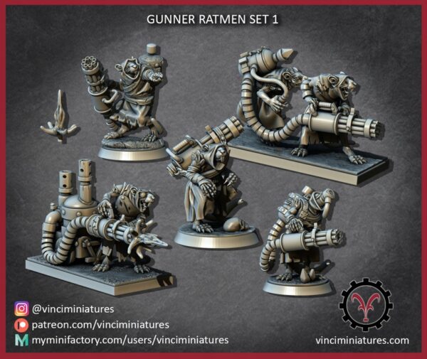 Gunner Rat #2 - Vinciminiatures - Minifaktura