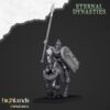Ancient Skeletal Cavalry with Spears - x1