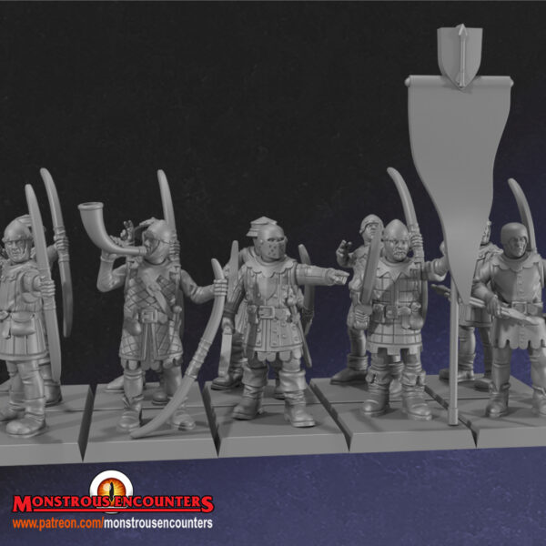 Bowmen Command 3x - Monstrous Encounters