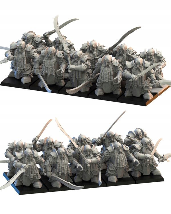 Infernal Dwarves - Batalion -Lost Kingdom -druk 3D