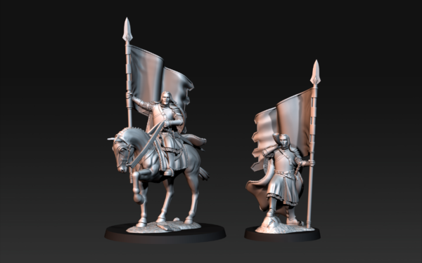 55ae4ab7b4c69cc48ff5148e2b35ed92.png Grey Castle Captain 2 Mounted - x1