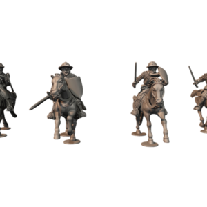 Mounted Sergeants With Hand Weapons - x1